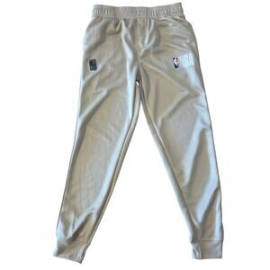 Comfy Kids NBA Beige Sweatpants Size 8 - Perfect for Play!